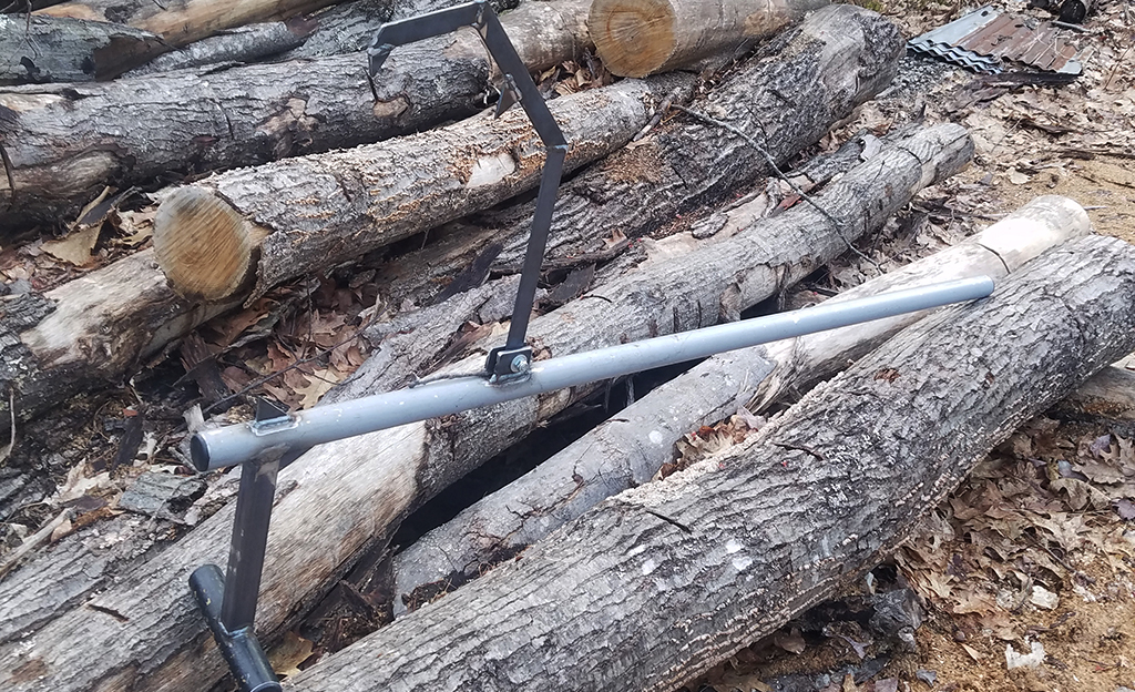 Custom Iron Woodsman Log Roller