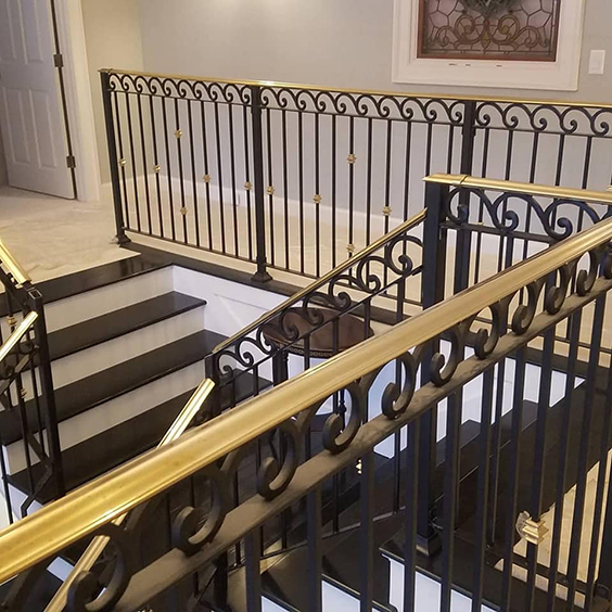 Decorative Iron Handrails